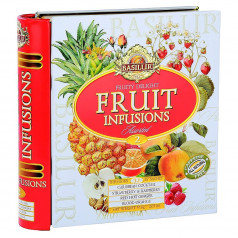 BASILUR Fruit Infusions Book Fruity Delight plech 32x1,8g