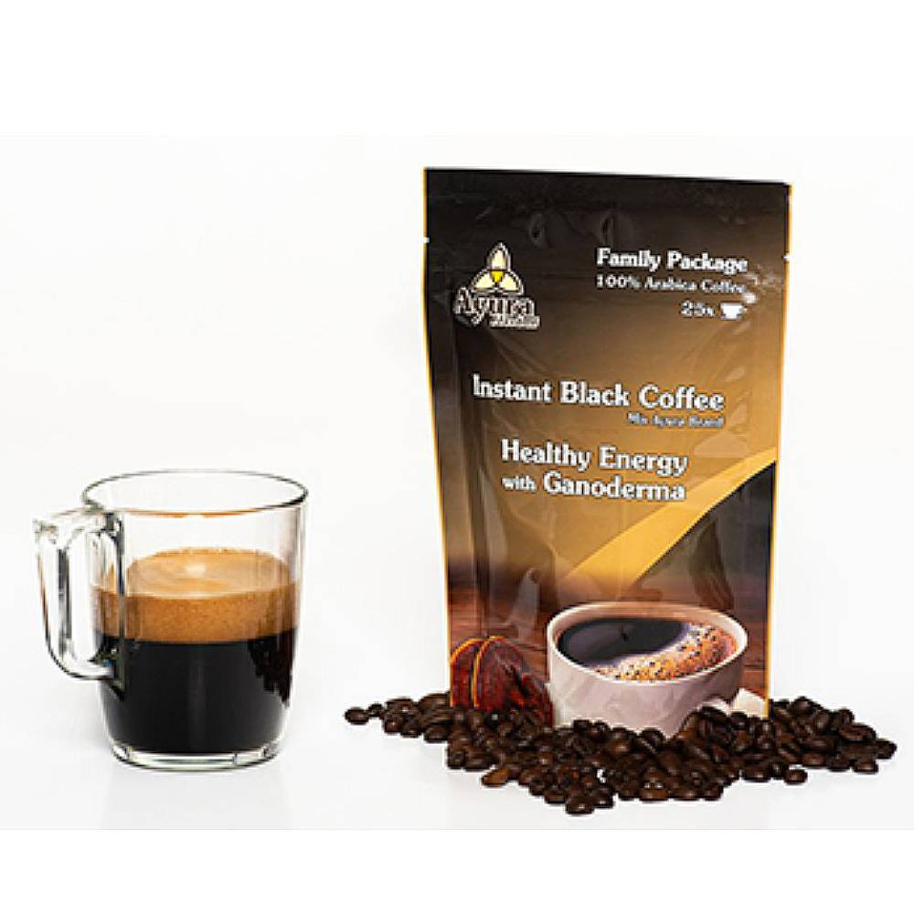 Ayura Černá káva s  ganodermou 100 g